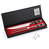 [2025 NEW] BBQ Carving Set – AUS-10 3 Layers Forged Slicer & 6-in Stainless Steel Fork [NO LOGO]