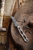 [2024 NEW MODEL] AUS-10 Damascus 2.75-in Peeling Paring Knife Blank [No Logo]