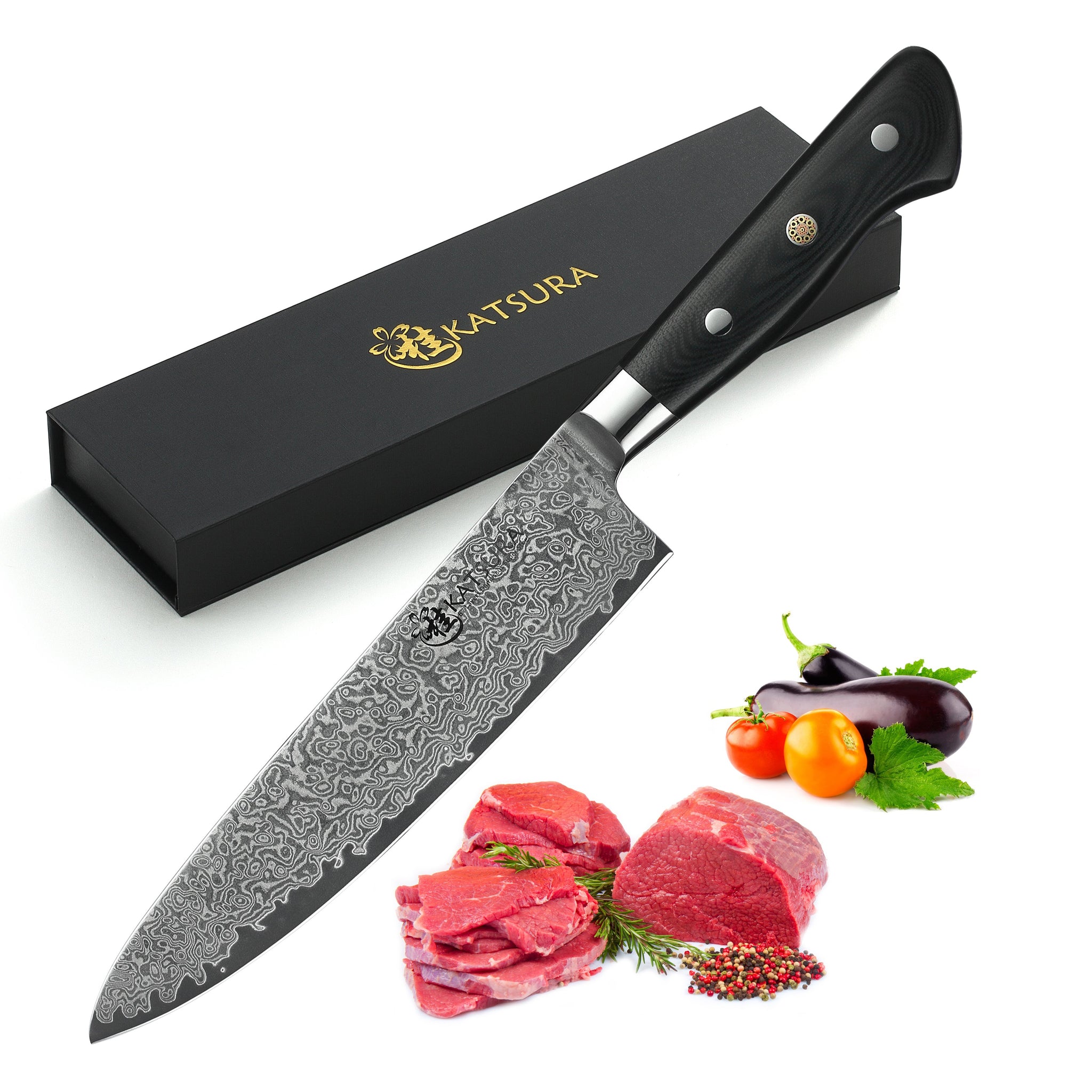  MITSUMOTO SAKARI 8 inch Japanese Gyuto Chef Knife